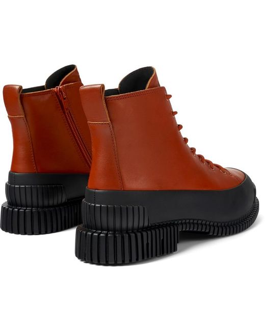 Camper Brown Ankle Boots
