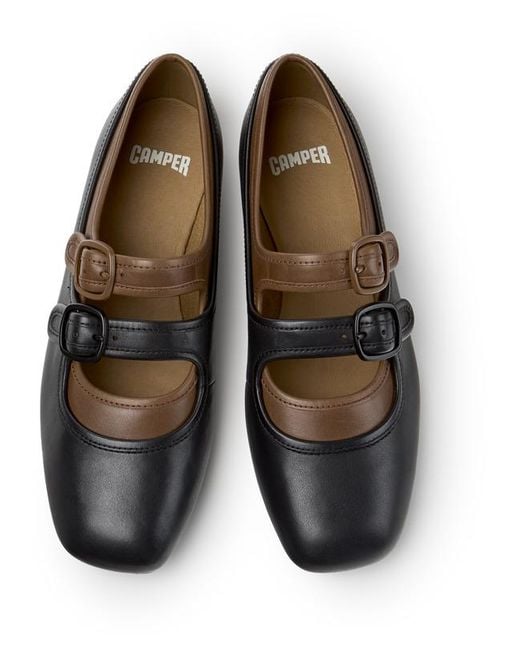 Camper Black Ballerinas