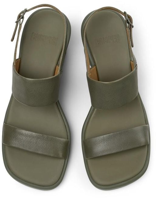 Camper Green Sandals
