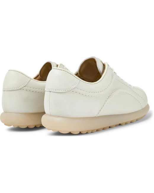 Camper White Non-dyed Leather Sneakers