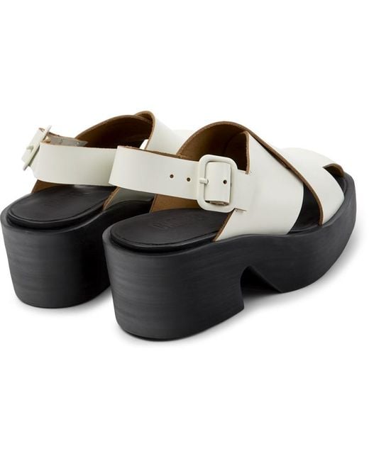 Camper White Sandals