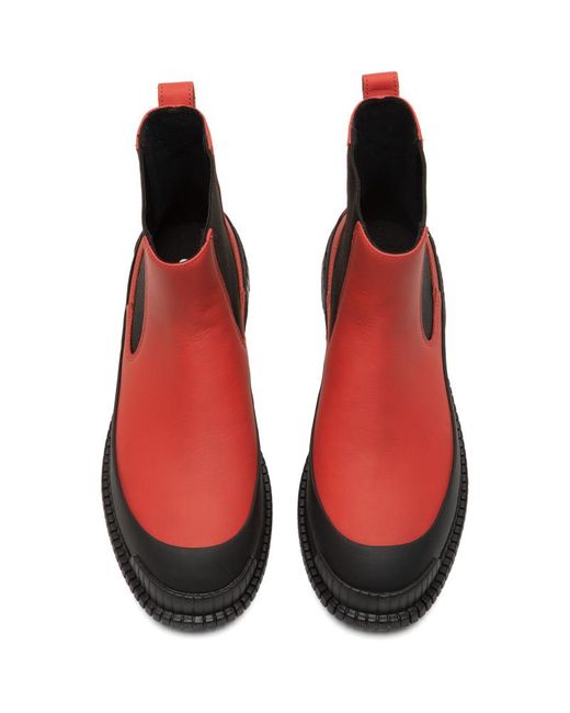 Camper Red Stiefeletten