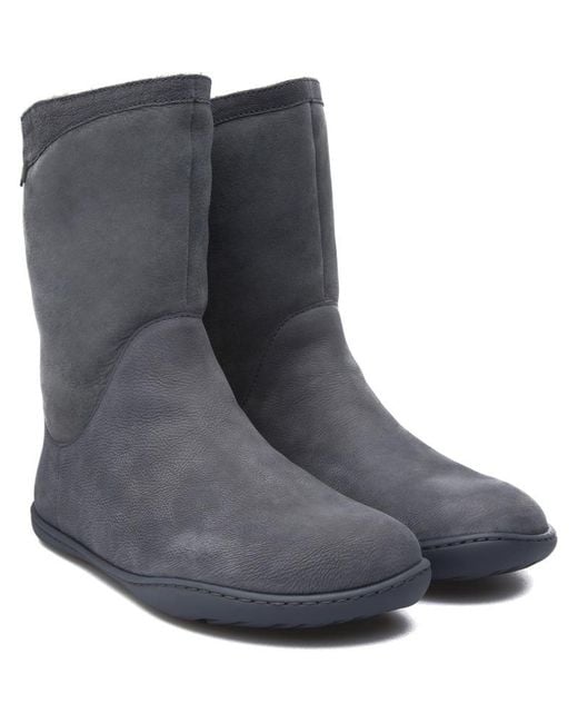 Camper Blue Boots