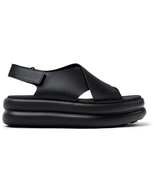 Camper Black Sandals