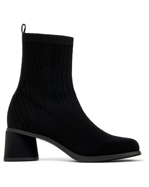 Camper Black Heeled Boots