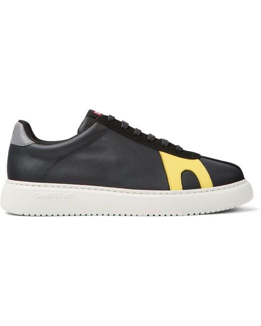 Camper Er Sneaker aus Leder und Veloursleder in Black für Herren