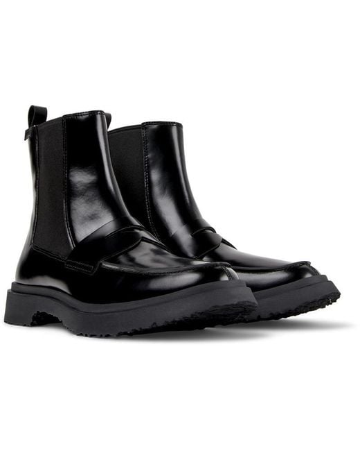 Camper Black Ankle Boots for men