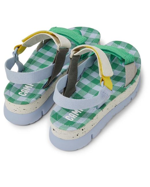 Camper Blue Sandals