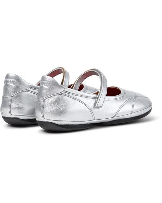 Camper White Ballerinas