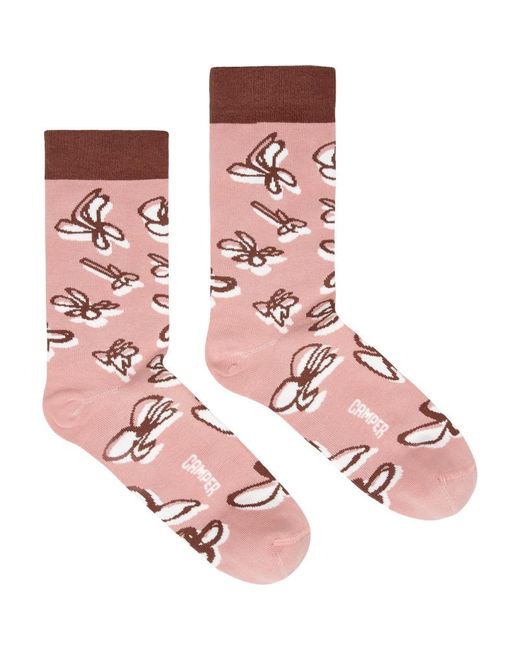 Calcetines Camper de color Pink
