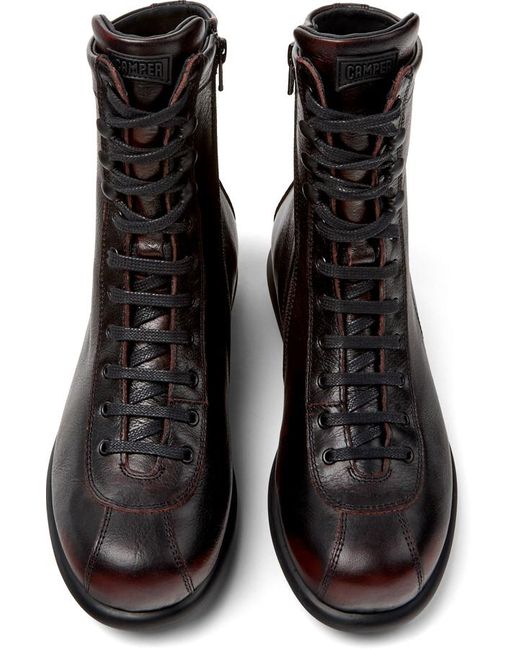 Camper Black Boots