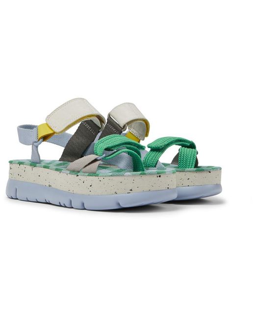 Camper Blue Sandals