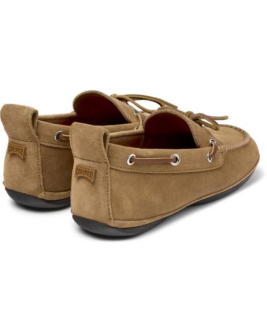 Zapatos planos Camper de color Brown