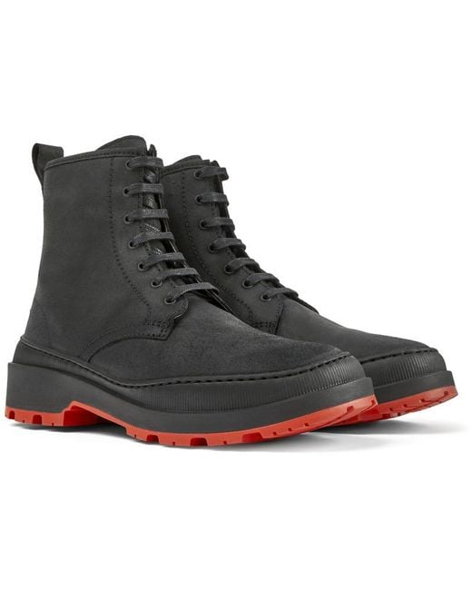 Camper Black Brutus Trek Booties