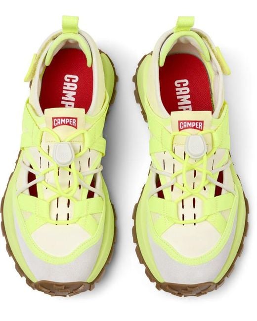 Camper Yellow Drift Trail Vibram
