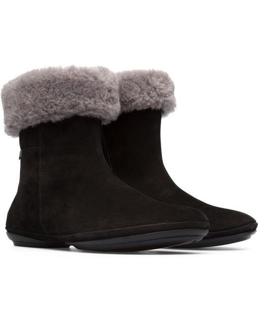 Camper Brown Ankle Boots