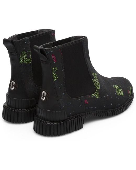 Camper Black Ankle Boots