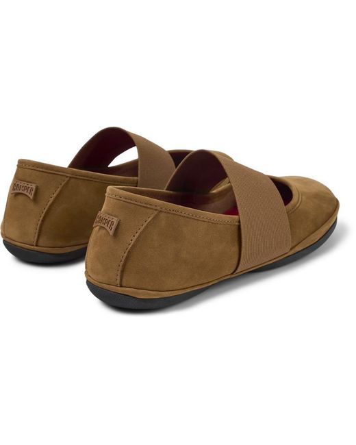 Camper Brown Nubuck Shoes