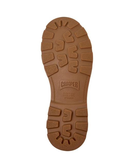 Camper Gray Ankle Boots for men