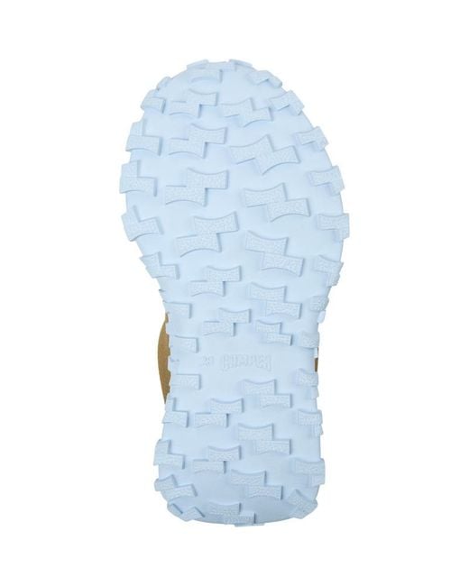 Camper Blue Mismatched Elastic Lace Sneakers