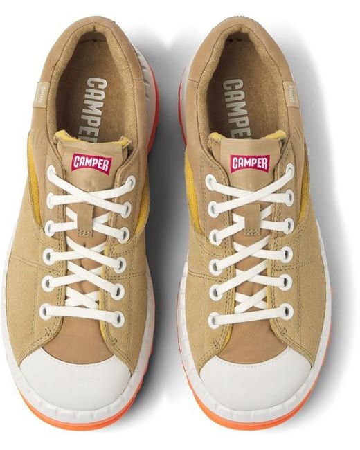 Camper White Teix