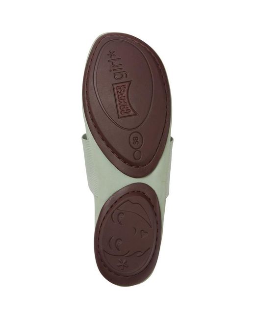 Camper Green Nubuck Shoes