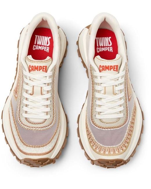 Camper White Twins