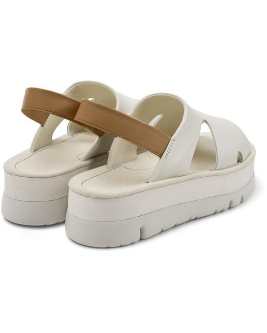 Camper Metallic Sandals