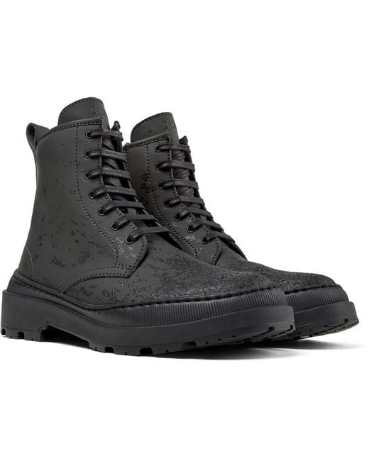 Camper Black Brutus Trek Booties
