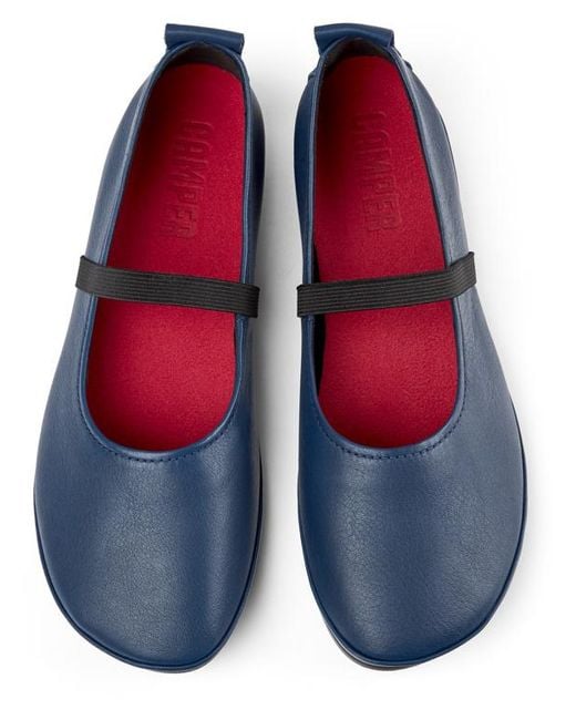 Camper Blue Ballerinas