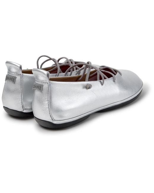 Camper White Ballerinas