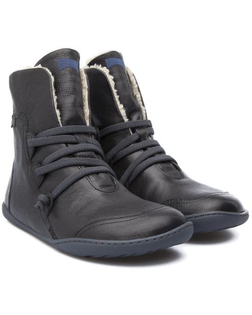 Camper Blue Boots