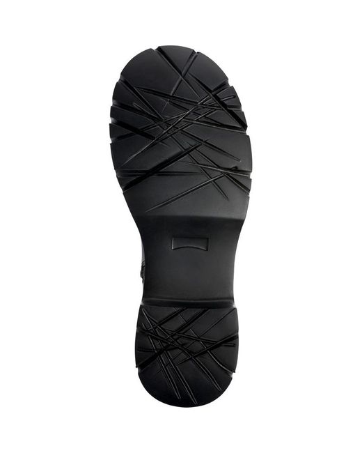Camper Black Leather High Boots