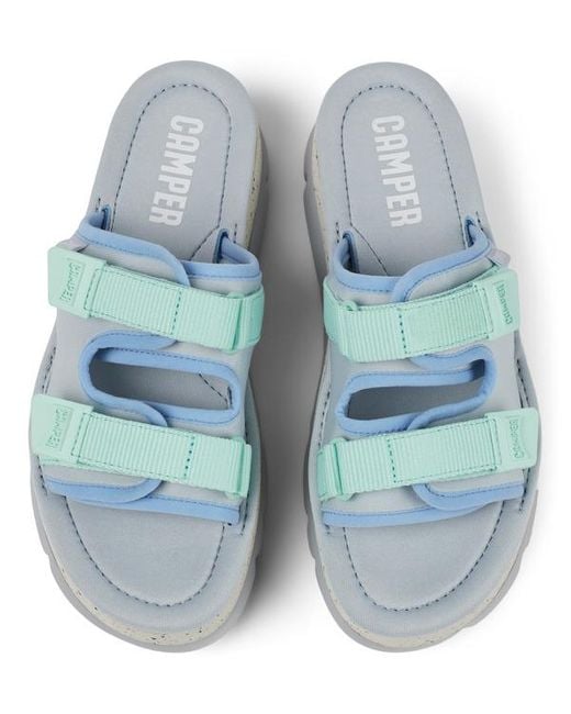 Camper Blue Sandals