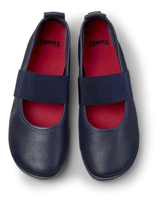 Camper Blue Ballerinas