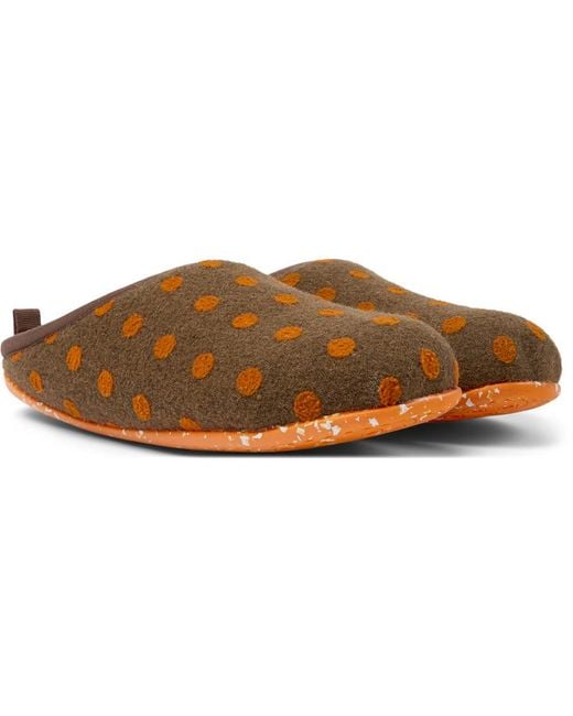 Camper Brown Slippers