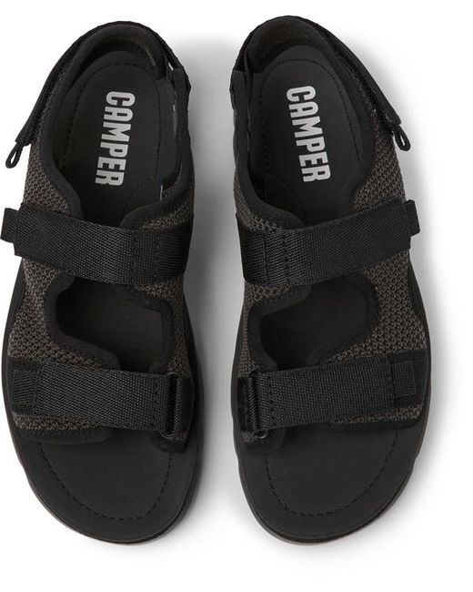 Camper Black Sandals