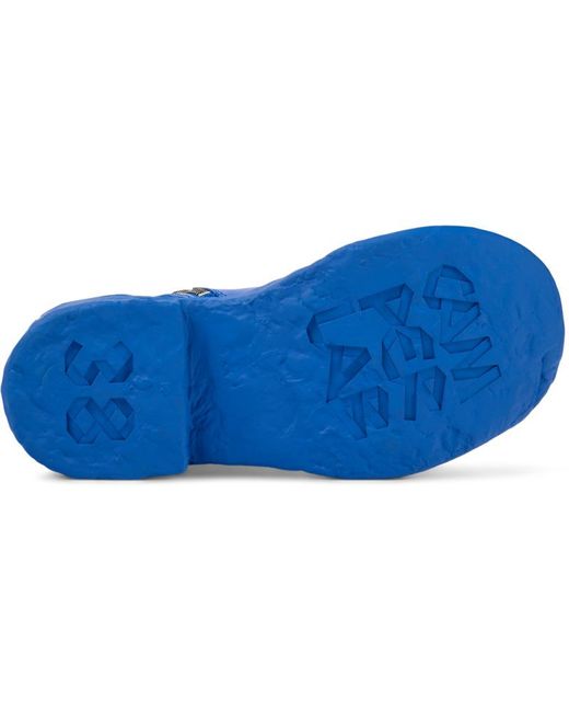 Camper Blue Ankle Boots