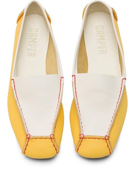 Camper Yellow Ballerinas
