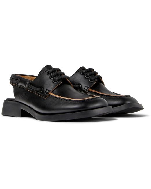 Camper Black Clogs