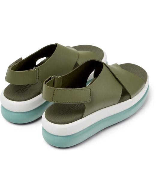 Camper Green Sandals