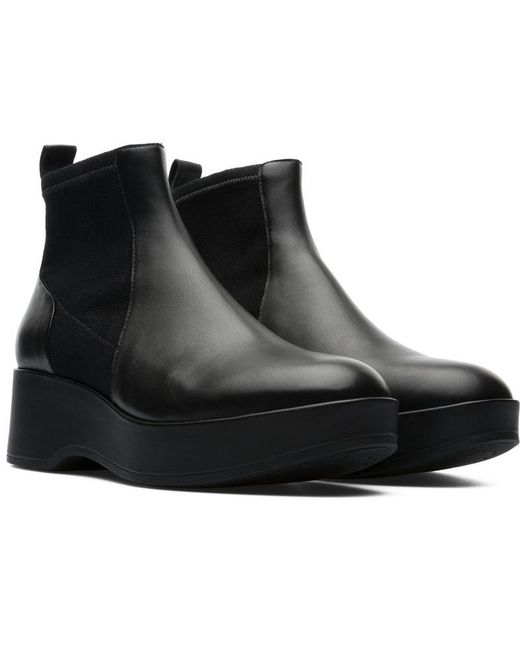 Camper Black Ankle Boots
