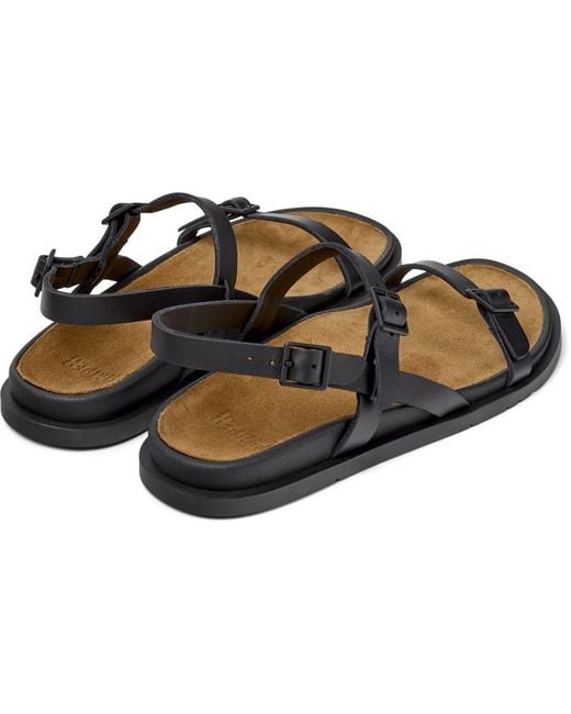 Camper Black Sandals