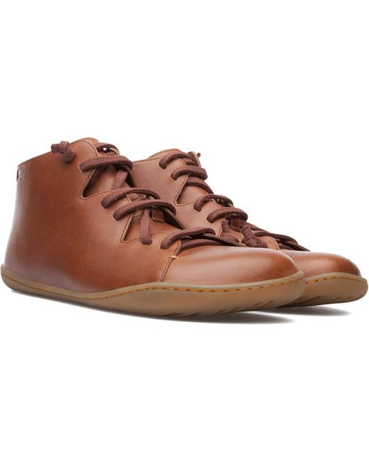 Camper Brown Ankle Boots