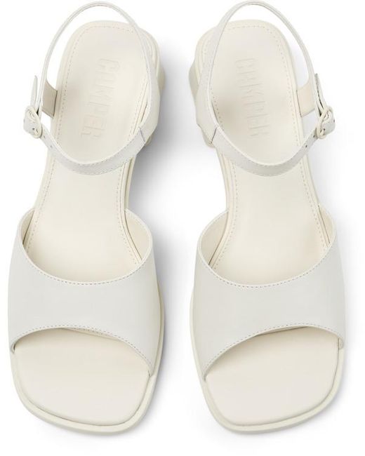 Camper White Kora Sandal