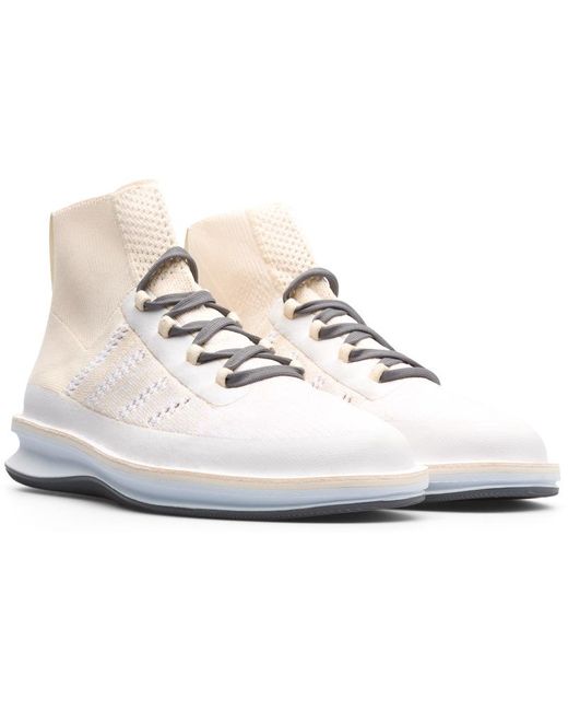 Camper White Ankle Boots for men