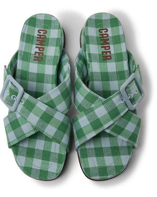 Camper Green Sandals