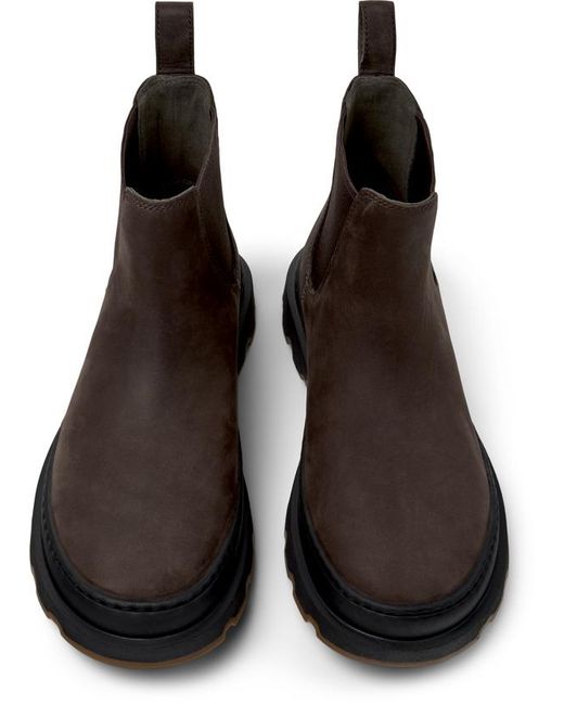Camper Brown Ankle Boots