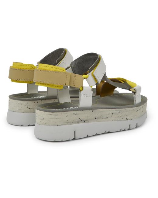 Camper Metallic Sandals