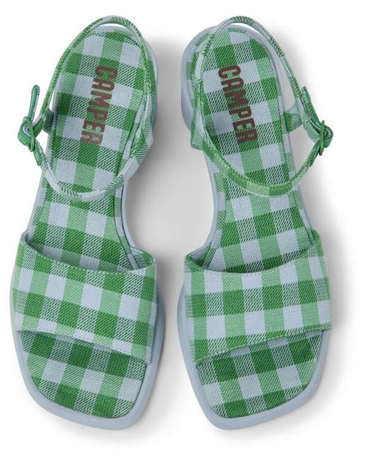 Camper Green Sandals